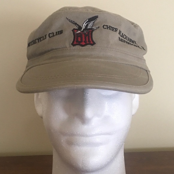 Antique Motorcycle Club “Chief Blackhawk” Davenport, IA  - Comfort Adjust Velcro - Picture 1 of 5